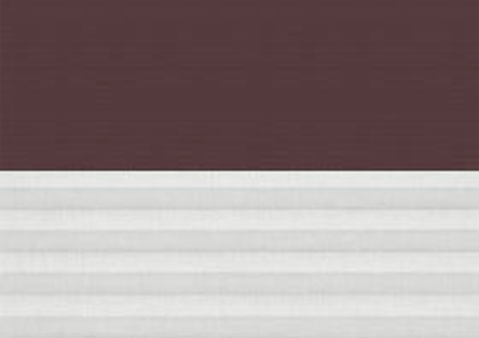 Duo Blind (Blackout), 4559 Dark Brown & 1016 White - VELUX Loft Blind - Image 4